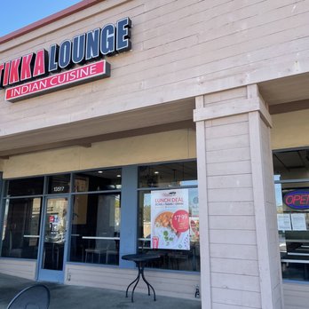 Tikka Lounge - Outside with tables - Indian Near Me - Poway, California