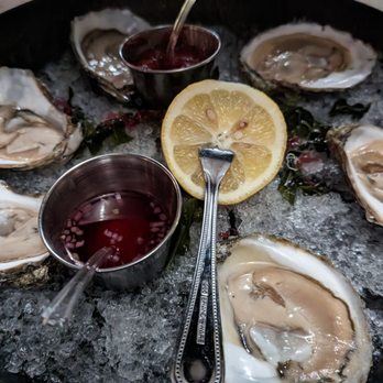 Poseidon on the Beach - Oysters on the half shell. - Seafood Near Me - Del Mar, California Poseidon on the Beach - Oysters on the half shell. - Seafood Near Me - Del Mar, California