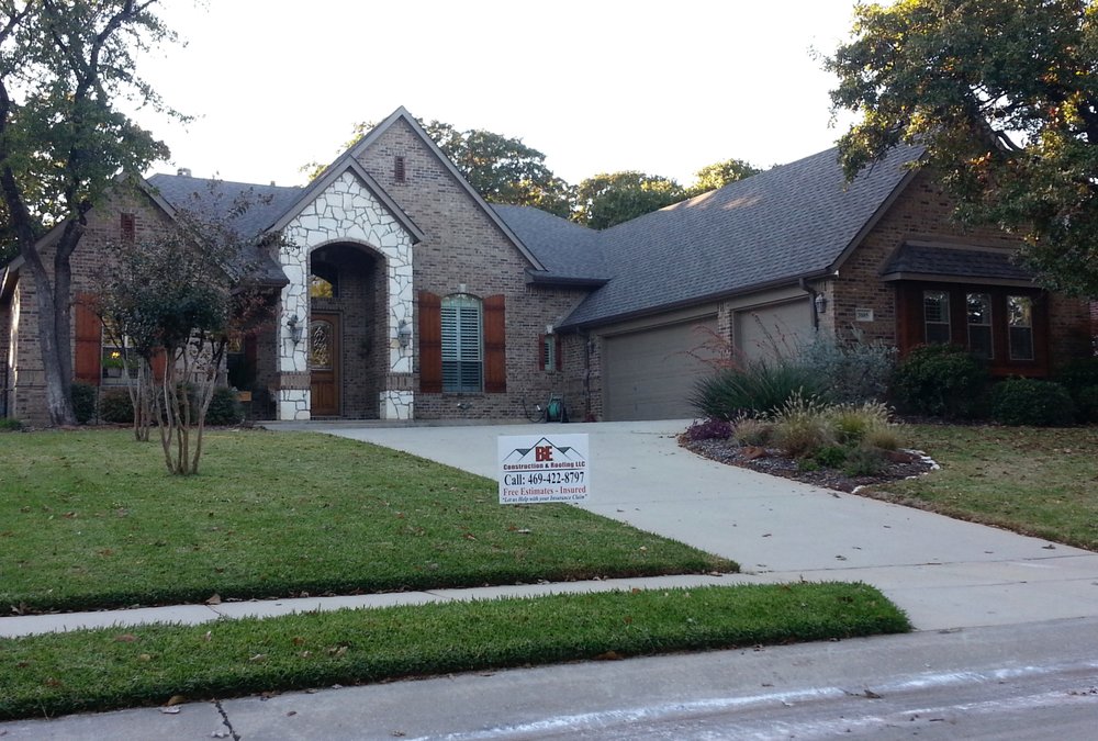 Slide of BE Construction and Roofing