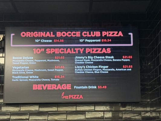 Bocce Club Pizza by null