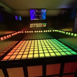 Capitol Arcade Bar and Lounge - Mission Box - 'floor is lava'