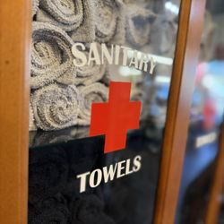The Breakroom - Clean towels ready for your next shave!