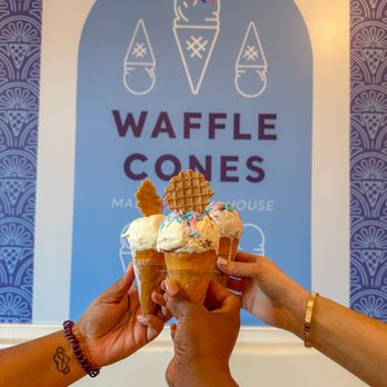 Mayday Ice Cream - waffle cones - Ice Cream & Frozen Yogurt Near Me - Ponte Vedra Beach, Florida Mayday Ice Cream - waffle cones - Ice Cream & Frozen Yogurt Near Me - Ponte Vedra Beach, Florida