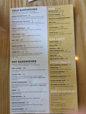Menu photo 4 The Gruff Covington, KY