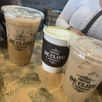 De Clieu - Fairfax - Iced Love Potion Latte, Hot Matcha Latte, Iced London Fog Latte - Coffee & Tea Near Me - Fairfax, Virginia