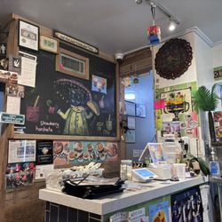 Taqueria Jalisco - A bit of interior.   Super cute..