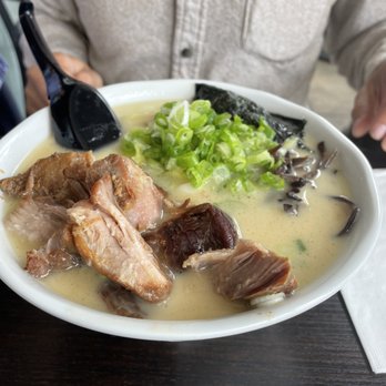 Nikka Ramen - Original (shiso) tonkotsu with traditional noodles and pork shoulder - Ramen Near Me - Goleta, California Nikka Ramen - Original (shiso) tonkotsu with traditional noodles and pork shoulder - Ramen Near Me - Goleta, California