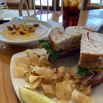 Upper Crust Cafe Bakery & Deli - The Paul Bunyan sandwich and Potato au gratin soup! - Sandwiches Near Me - Manistique, Michigan Upper Crust Cafe Bakery & Deli - The Paul Bunyan sandwich and Potato au gratin soup! - Sandwiches Near Me - Manistique, Michigan