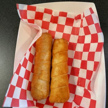 VeneBites - Tequeños (usually there are 5 but we got too excited) - Venezuelan Near Me - Tallahassee, Florida