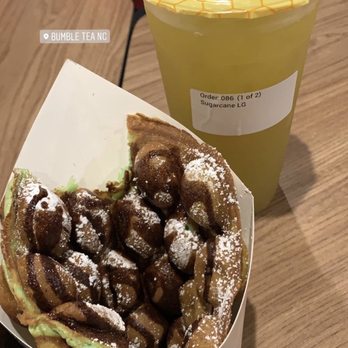 Bumble Tea - Pandan Waffle and Sugarcane - Coffee & Tea Near Me - Raleigh, North Carolina Bumble Tea - Pandan Waffle and Sugarcane - Coffee & Tea Near Me - Raleigh, North Carolina