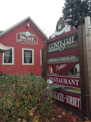 Le Musée du chocolat de la confiserie Bromont by null