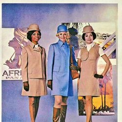 Pan Am Museum Foundation - My Auntie (far left) was a Pan Am Airlines Stewardess in the 1960s. Very glamorous times - (posted 3/28/2024)