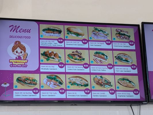 Menu photo 2 Peppermint Baguette Alameda, CA Menu photo 2 Peppermint Baguette Alameda, CA