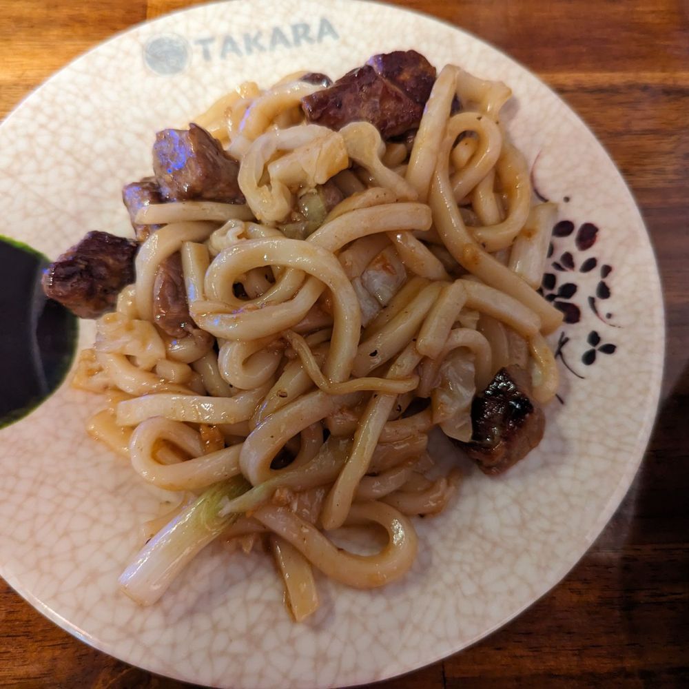 Takara - Steak stir fry udon - Japanese Near Me - North Richland Hills, Texas Takara - Steak stir fry udon - Japanese Near Me - North Richland Hills, Texas