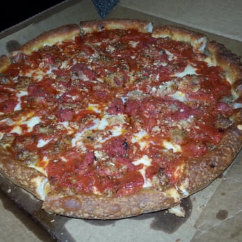 Rosati's Pizza - Chicago-Style Deep Dish. Was not cooked thoroughly. - Pizza Near Me - Morrisville, North Carolina Rosati's Pizza - Chicago-Style Deep Dish. Was not cooked thoroughly. - Pizza Near Me - Morrisville, North Carolina