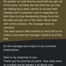 My review My review