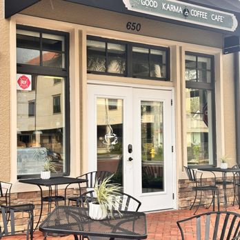 Good Karma Coffee Cafe - Outside of Good Karma Coffee Cafe - Coffee & Tea Near Me - St. Augustine, Florida Good Karma Coffee Cafe - Outside of Good Karma Coffee Cafe - Coffee & Tea Near Me - St. Augustine, Florida