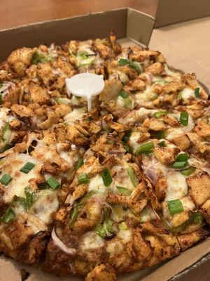Mr Singh's Curry Pizza by null