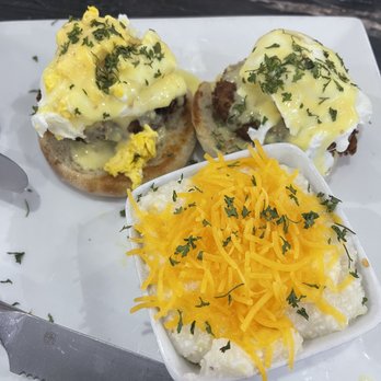 Tulua Bistro - Crab Cake Benedict - Breakfast & Brunch Near Me - Jacksonville Beach, Florida Tulua Bistro - Crab Cake Benedict - Breakfast & Brunch Near Me - Jacksonville Beach, Florida