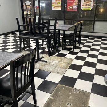 Capriotti's Sandwich Shop - Under construction? Because with the lip of tile I almost tripped. - Sandwiches Near Me - Las Vegas, Nevada