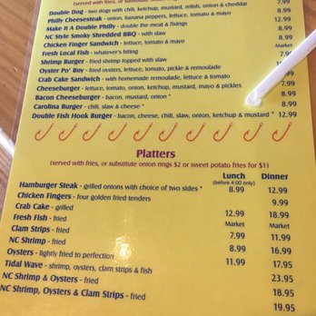 Fish Hook Grill - Great prices! - Seafood Near Me - Harkers Island, North Carolina Fish Hook Grill - Great prices! - Seafood Near Me - Harkers Island, North Carolina