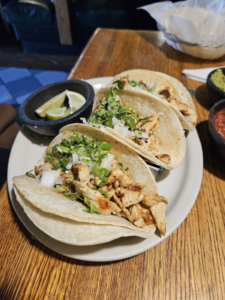 Food from Pancho's Mexican Grill