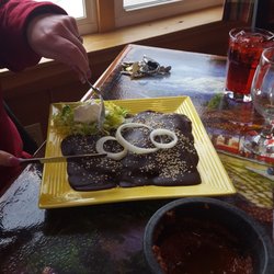 La Catrina Authentic Mexican Cuisine - Veggies enchiladas Mole