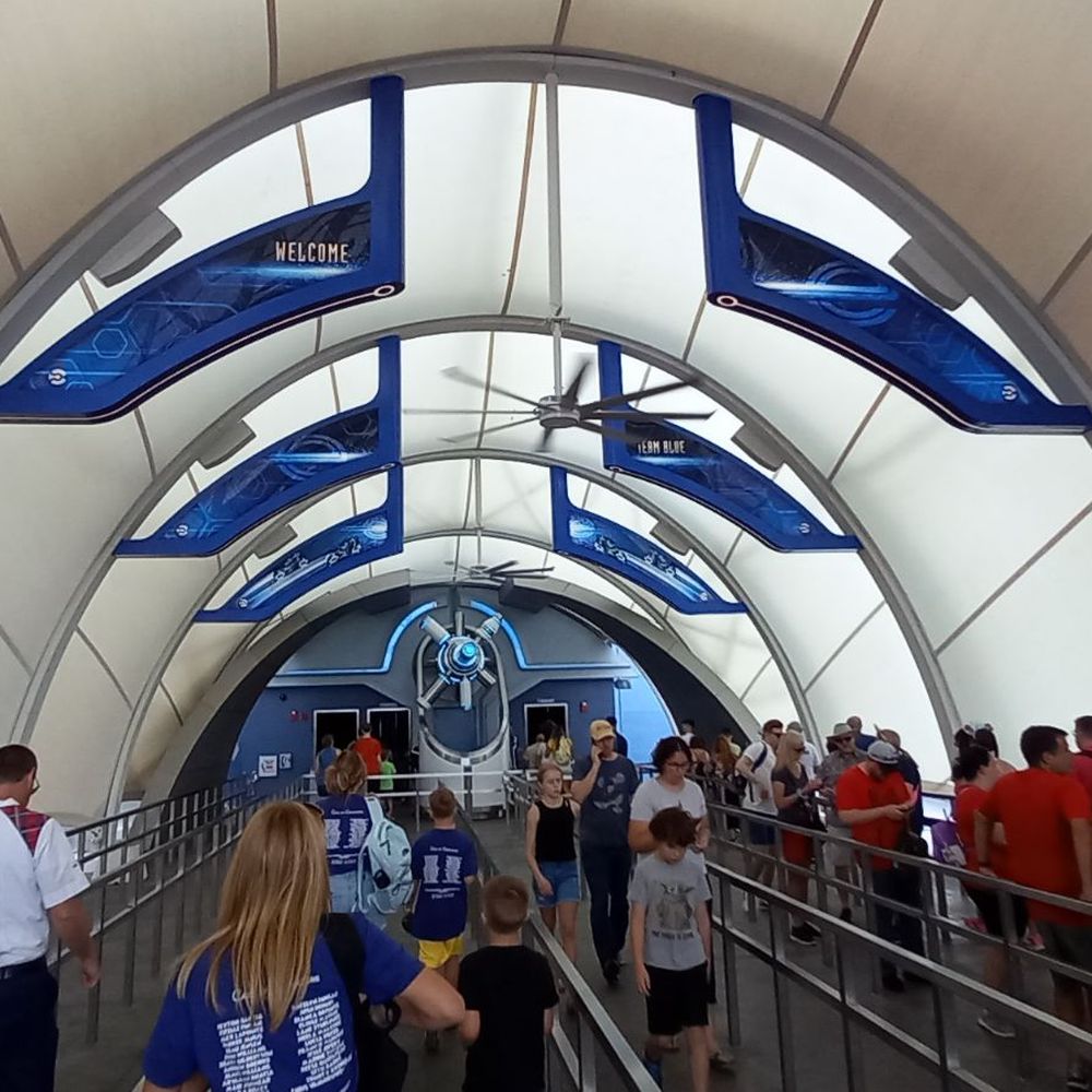 Tron Lightcycle Run - Outside queue - Amusement Parks Near Me - Orlando, Florida Tron Lightcycle Run - Outside queue - Amusement Parks Near Me - Orlando, Florida