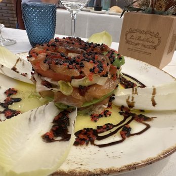 La Botillería - Salmon salad - Spanish Near Me - Granada, GR