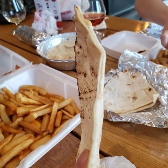 Sahara Cafe and Grill - Pita bread was flat, hard, and tasted like cardboard. - Mediterranean Near Me - Richmond, Virginia Sahara Cafe and Grill - Pita bread was flat, hard, and tasted like cardboard. - Mediterranean Near Me - Richmond, Virginia