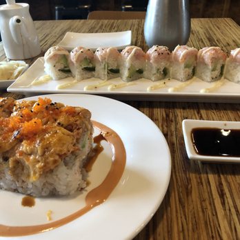 Blue Fish - Lady Bug up front. Spicy Yellowtail in the back. Amazing! - Sushi Bars Near Me - Montrose, California Blue Fish - Lady Bug up front. Spicy Yellowtail in the back. Amazing! - Sushi Bars Near Me - Montrose, California
