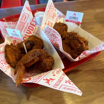 Clyde’s Hot Chicken - Hot 12 Piece Wings - Chicken Shop Near Me - Placentia, California Clyde’s Hot Chicken - Hot 12 Piece Wings - Chicken Shop Near Me - Placentia, California