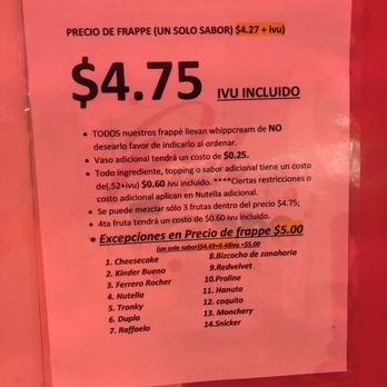 Pink Frappe - Desserts Near Me - Bayamón, Puerto Rico Pink Frappe - Desserts Near Me - Bayamón, Puerto Rico