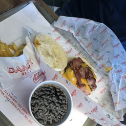 Bacon burger combo