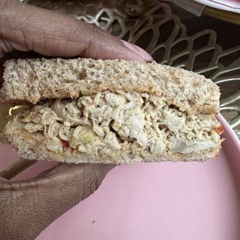 Tea Around Town - Chicken salad sandwich - Bus Tours Near Me - Atlanta, Georgia