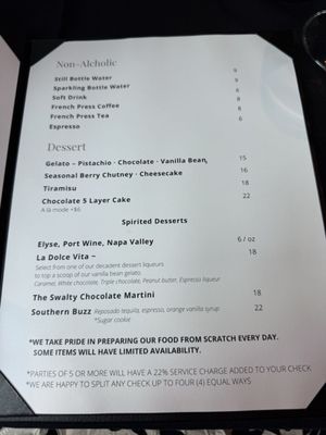 Menu photo 7 Matthew's Steakhouse Winter Garden, FL