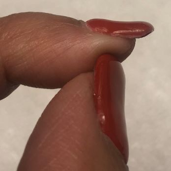 Blue Water Pedicure & Nails - The shape of these nails ....really?!? - Nail Salons Near Me - Evansville, Indiana