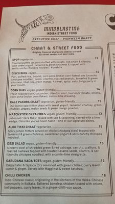 Menu photo 5 Chai Pani Washington, DC, DC