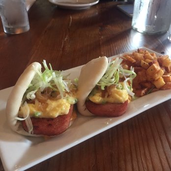 DOMU - Spam and egg bao! - Ramen Near Me - Orlando, Florida DOMU - Spam and egg bao! - Ramen Near Me - Orlando, Florida