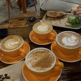 Chai Latte, Hot Chocolate, and Cappuccino Chai Latte, Hot Chocolate, and Cappuccino