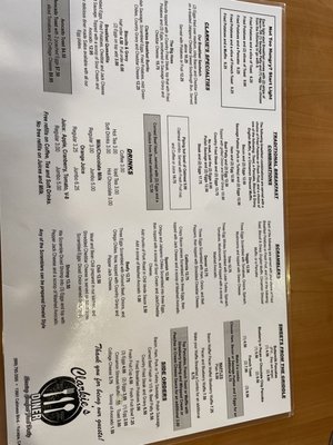 Clarkie's Diner by null