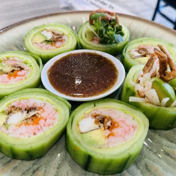 Sushi Plus One - Cucumber Spider RollCucumber was amazing! - Japanese Near Me - Murrieta, California Sushi Plus One - Cucumber Spider RollCucumber was amazing! - Japanese Near Me - Murrieta, California