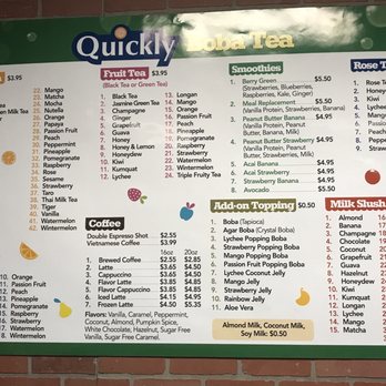 Quickly Boba Tea - Bubble Tea Near Me - Brandon, Florida