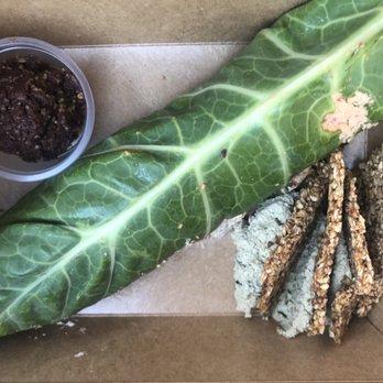 RawFresno - No pigs in a blanket, brownie bite scoop, and krackers with kraut I believe? - Vegan Near Me - Fresno, California