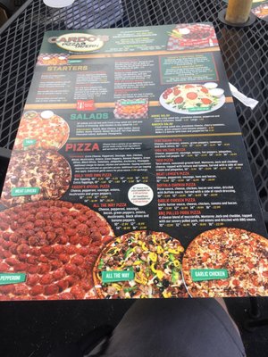 Menu photo 1 Cardo's Pizza & Tavern Pickerington, OH Menu photo 1 Cardo's Pizza & Tavern Pickerington, OH