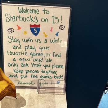 Starbucks - a sign with a bunch of bananas on it - Coffee & Tea Near Me - Redding, California