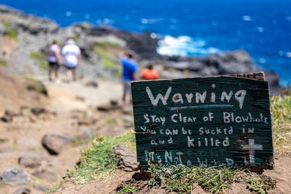 Nakalele Blowhole by null