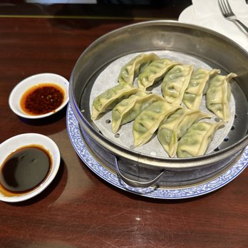 Tiger Noodle House - Veggie Steamed Dumplings - Szechuan Near Me - Houston, Texas Tiger Noodle House - Veggie Steamed Dumplings - Szechuan Near Me - Houston, Texas