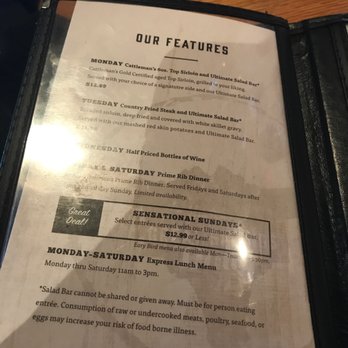 Cattleman's Roadhouse - There our feature specials - Steakhouses Near Me - Georgetown, Kentucky