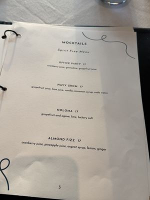 Menu photo 5 The Marine Room La Jolla, CA Menu photo 5 The Marine Room La Jolla, CA